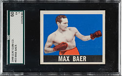 1948 Leaf Boxing #93 Max Baer SGC EX 60