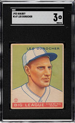1933 R319 Goudey #147 Leo Durocher SGC VG 3