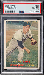 1957 Topps #168 Frank Lary PSA NM-MT 8