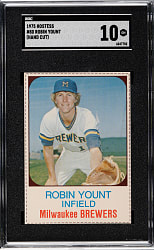 1975 Hostess #80 Robin Yount Rookie SGC GEM MINT 10