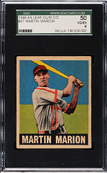 1948-1949 Leaf #97 Martin Marion SGC VG/EX 50