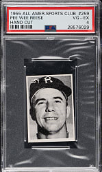 1955 All American Sports Club #440 Pee Wee Reese PSA VG-EX 4
