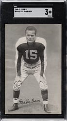 1948-1952 W468 Football Exhibits Steve Van Buren SGC VG 3