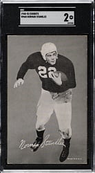 1948-1952 W468 Football Exhibits Norm Standlee SGC GOOD 2
