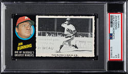 1971 Topps Greatest Moments #43 Jim Bunning PSA EX 5