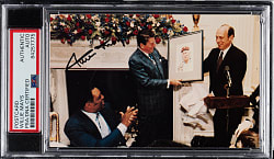 Willie Mays Signed Postcard - PSA/DNA