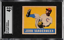 1948-1949 Leaf #53 John Vander Meer SGC VG/EX 4