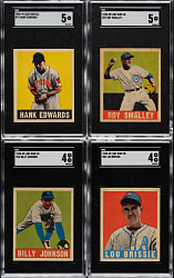 1948-1949 Leaf SGC-Graded Collection (7)