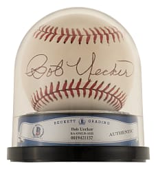 Bob Uecker Single-Signed Baseball - Beckett