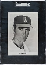 1973 California Angels Team Issue Nolan Ryan SGC NM 7