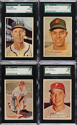 1957 Topps SGC NM/MT 88 Collection (11)