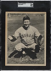 1936 R311 Leather Finish Premium Gabby Hartnett SGC VG 3