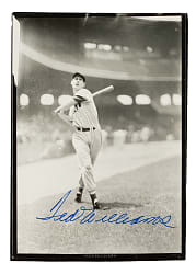 Ted Williams Signed Photograph - JSA