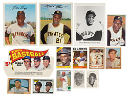 1955 to 1973 Bowman, Topps, and Oddball Hall of Famer Collection (14)