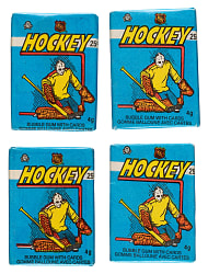 1982-1983 O-Pee-Chee Hockey Unopened Wax Pack Collection (4)