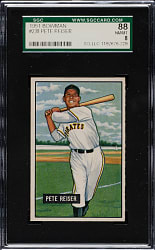 1951 Bowman #238 Pete Reiser SGC NM/MT 88