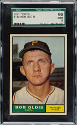 1961 Topps #149 Bob Oldis SGC MINT 96