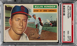 1956 Topps #336 Ellis Kinder PSA NM-MT 8