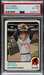 1973 Topps #220 Nolan Ryan PSA EX-MT 6