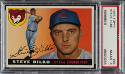 1955 Topps #93 Steve Bilko PSA NM-MT 8