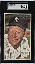 1964 Topps Giants #25 Mickey Mantle SGC EX/NM+ 6.5