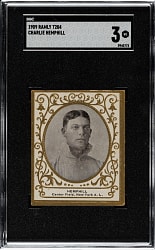1909 T204 Ramly Tobacco Charlie Hemphill SGC VG 3