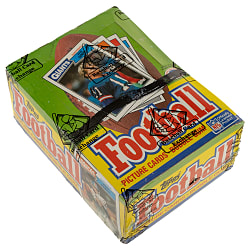 1987 Topps Football Unopened Wax Box (36 Packs) - BBCE