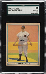 1941 R336 Play Ball #13 Jimmie Foxx SGC VG/EX+ 55