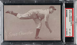 1947-1966 Exhibits Spud Chandler PSA EX-MT 6