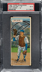 1955 Topps Doubleheaders #15/16 Rube Walker/Lou Limmer PSA EX 5