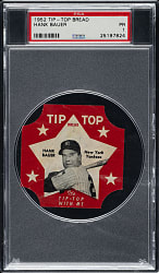 1952 "Tip-Top Bread" Hank Bauer PSA POOR 1