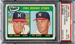 1965 Topps #461 Phil Niekro Rookie PSA NM-MT 8
