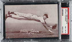 1947-1966 Exhibits Whitey Lockman PSA NM-MT 8