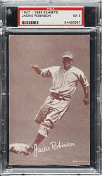 1947-1966 Exhibits Jackie Robinson PSA EX 5