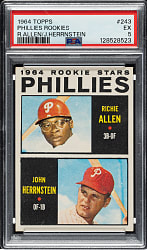 1964 Topps #243 Richie Allen Rookie PSA EX 5
