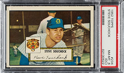 1952 Topps #234 Steve Souchock PSA NM-MT 8 (OC)