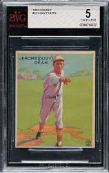 1933 R319 Goudey #223 Dizzy Dean BVG EX 5