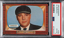 1955 Bowman #265 Al Barlick PSA EX-MT 6