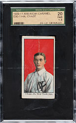1909-1911 E90-1 American Caramel Hal Chase SGC FAIR 20