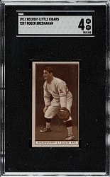 1912 T207 Brown Background Roger Bresnahan SGC VG/EX 4