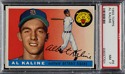 1955 Topps #4 Al Kaline PSA NM 7