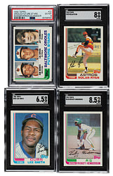 1982 Topps Complete Set (792) Including 37 PSA- and SGC-Graded Cards