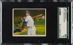 1950 Bowman #77 Duke Snider SGC EX 60