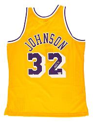 Magic Johnson Signed Los Angeles Lakers Jersey - Fanatics