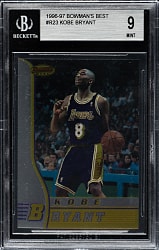 1996-1997 Bowman's Best Basketball #R23 Kobe Bryant Rookie BGS MINT 9