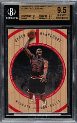 1998-1999 Upper Deck Hardcourt Basketball #23-G Michael Jordan BGS GEM MINT 9.5
