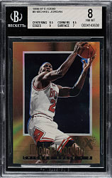 1996-1997 Skybox E-X2000 Basketball #9 Michael Jordan BGS NM-MT 8