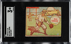 1949 R302-2 M. P. & Co. #119 Bob Lemon SGC VG 3