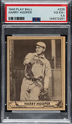 1940 R335 Play Ball #226 Harry Hooper PSA VG-EX+ 4.5