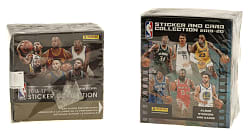 2016-2017 and 2019-2020 Panini NBA Basketball Factory-Sealed Unopened Wax Box Pair (2 Boxes, 100 Packs)